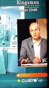 En Cuatro lo tiene claro, entre el 80 y el 90 % de ingresados están inoculados