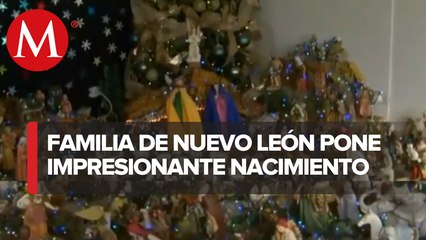 Nacimiento tradicional en Nuevo León