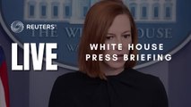 LIVE White House briefing with Jen Psaki