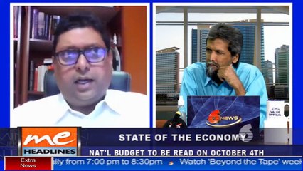 04: State of the Economy - Budget Day 4th Oct, 2021 [2 of 2] : 13 September, 2021