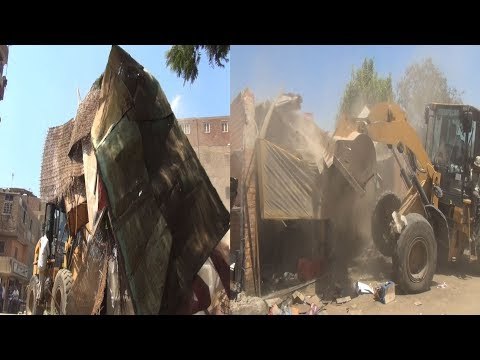 لأول مرة منذ ثورة ٢٥ يناير .. حملة إزالة مكبرة في البراجيل