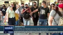 teleSUR Noticias 14:30 24-12: Argentina: Gobierno prorroga estado de emergencia sanitaria ante incremento de casos por Covid-19