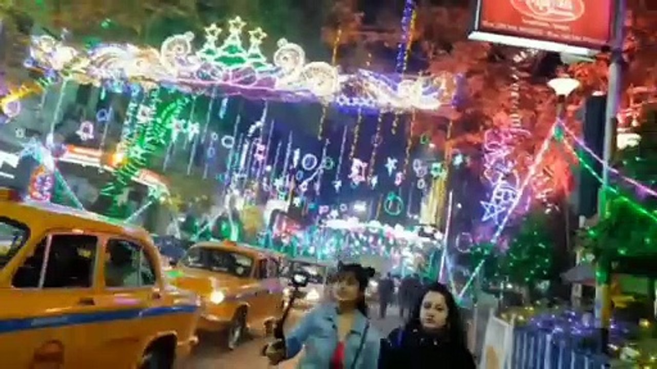 Christmas Decoration in Park Street || 2021
