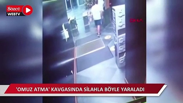 Ümraniye'de 'omuz atma' kavgasında silahla böyle yaraladı