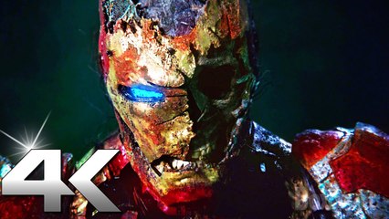 SPIDER-MAN Vs MYSTERIO "Zombie Iron Man Fight Scene" 4K ᴴᴰ