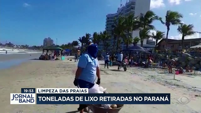 Com a chegada do verão, a limpeza das praias vai virar rotina pelo litoral brasileiro. #BandJornalismo