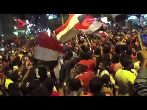 الآلاف في ميادين الأقصر إحتفالاً بالتأهل للمونديال