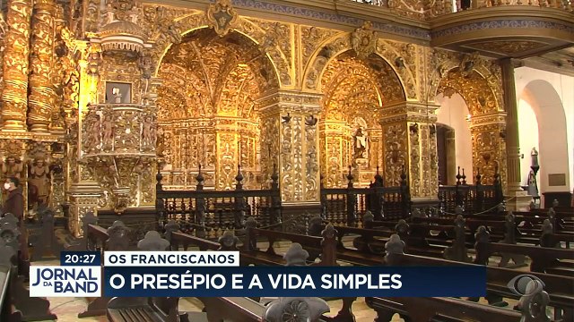 A criação do presépio e a busca pela simplicidade fazem parte da tradição dos franciscanos. #BandJornalismo