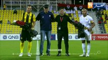 تكريم براهيمي وبلعمري قبل مواجهة الريان ضد نادي قطر