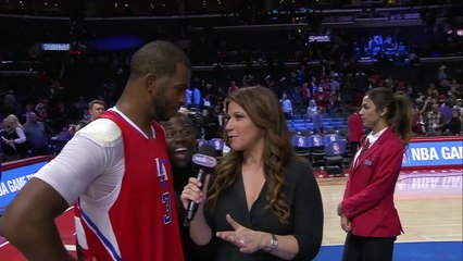 Chris Paul & Kevin Hart Funny Interview (Clean)