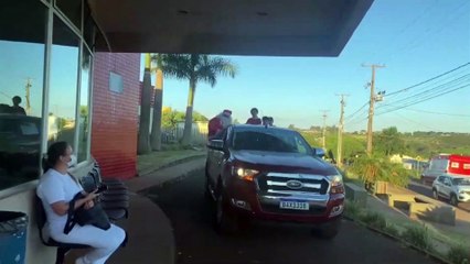 Papai Noel faz visita especial na UPA do Jardim Veneza