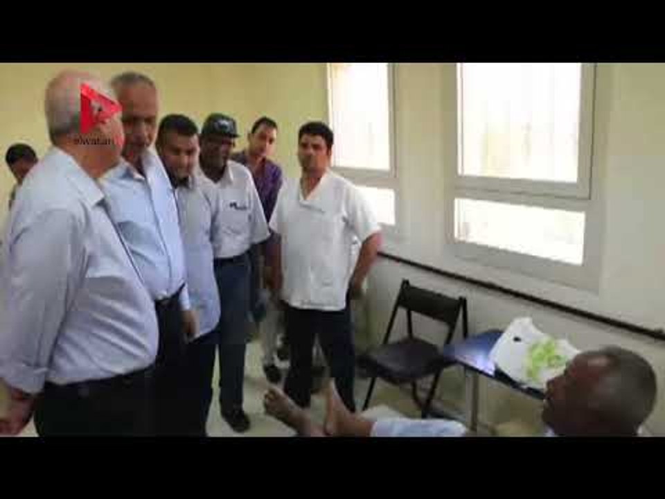 محافظ أسوان يتفقد تجهيزات الاحتفال باكتشاف معاب...