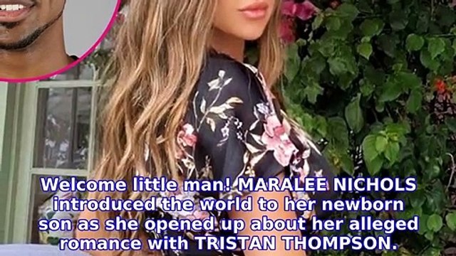 Baby Boy! Maralee Nichols Shares 1st Photo of Tristan Thompson’s Alleged Son