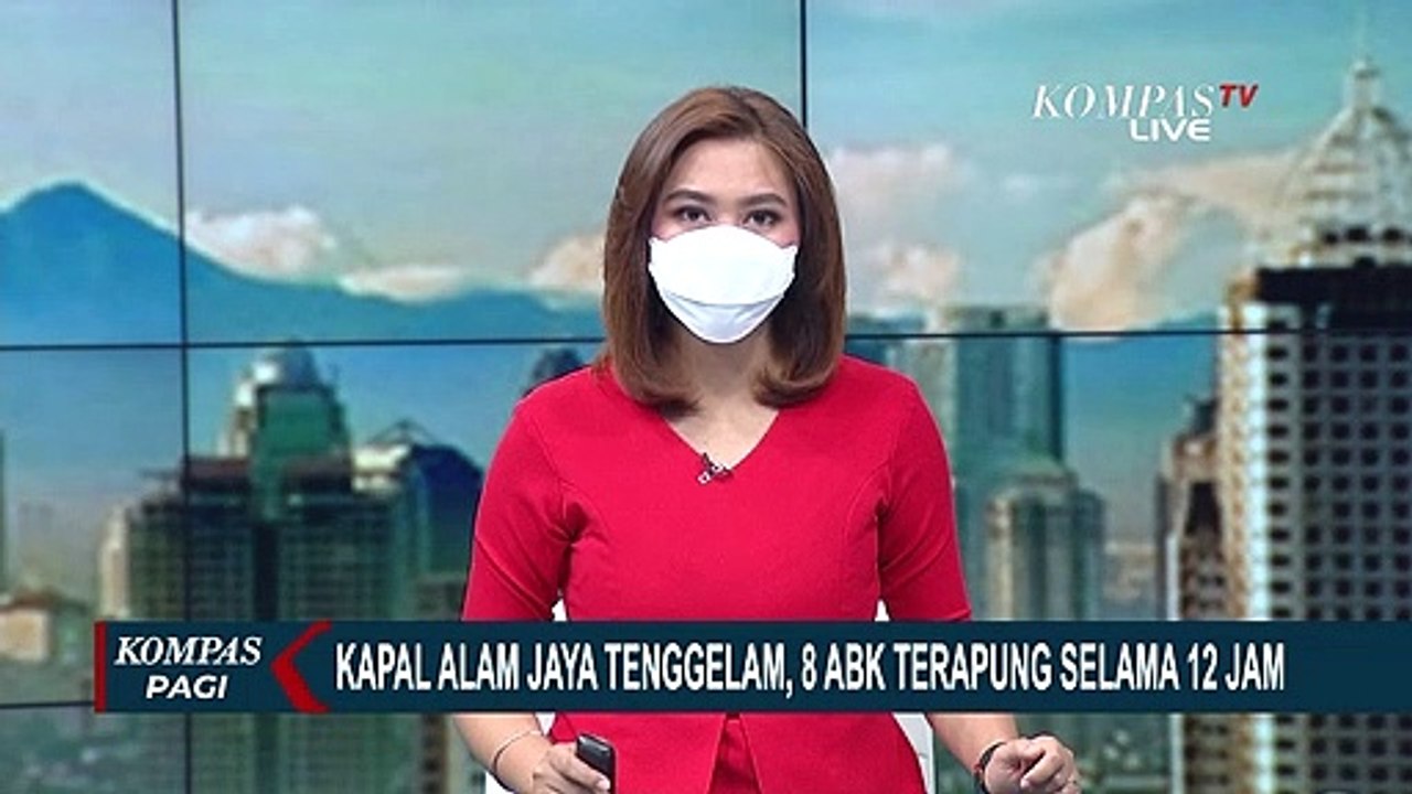 Detik-Detik Evakuasi ABK Kapal Alam Jaya di Laut Flores, 8 ABK yang Sempat Terapung 12 Jam Selamat