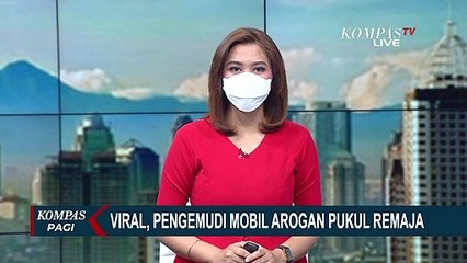 Viral! Aksi Pemukulan Pengendara Mobil Terhadap Remaja Karena Tak Terima Diminta Menggeser Mobilnya