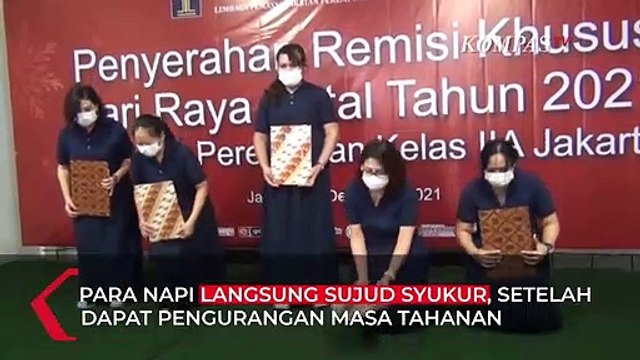 Berkat di Hari Natal, 19 Napi Perempuan di Lapas Pondok Bambu Mendapat Remisi Hingga 2 Bulan