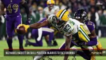 Nathaniel Hackett on Packers Being Shorthanded to Face Browns