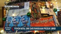 Pohon Natal di Surabaya Dibuat Dari Rangkaian Produk UMKM, jadi Ajang Promosi Unik!
