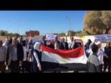 مسيرة لطلاب مدارس جنوب سيناء تنديدا بهجوم مسجد الروضة