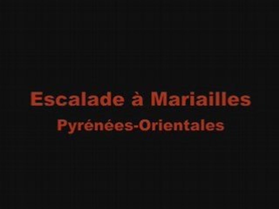 Escalade dans les Pyrénées Orientales