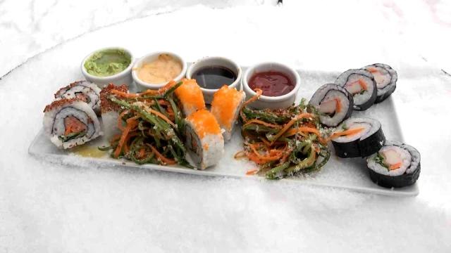 2 bin metrede, eksi 10 derecede 'sushi' keyfi