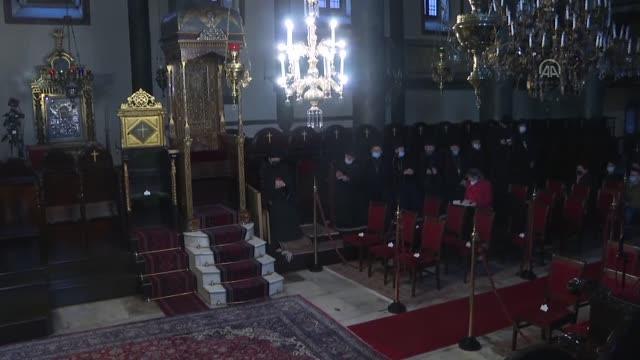 Fener Rum Patrikhanesi'nde Noel ayini düzenlendi