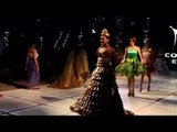 استعراض لفساتين مصنوعة من مواد أُعيد استخدامها في حفل ملكة جمال مصر