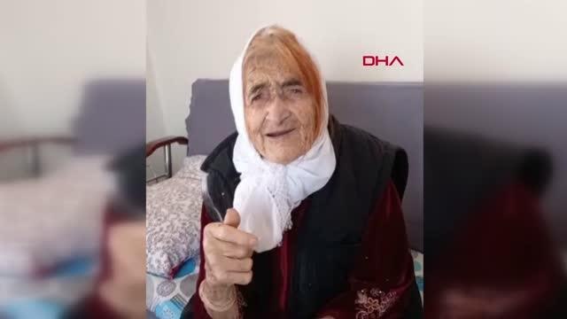94 YAŞINDA KORONAVİRÜSÜ YENDİ; 'AŞI OLMADIĞIM İÇİN PİŞMANIM' DEDİ
