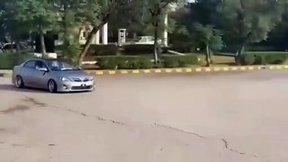 Corola car public place like Share video