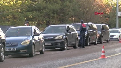 TATİLCİLER HAFTA SONU KARTEPE'YE AKIN ETTİ