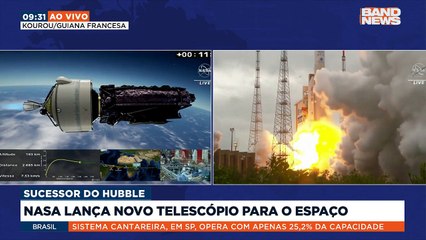 Novo telescópio é considerado um sucessor do Hubble e foi criado para conseguir visualizar o passado
