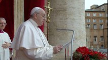 El Papa lamenta en mensaje de Navidad que las tragedias 