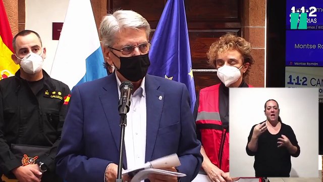 El consejero de Administraciones Públicas de Canarias, Julio Pérez: La erupción ha terminado