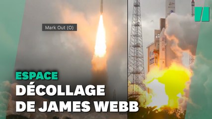 Télécharger la video: Revivez le décollage du télescope James Webb dans l'espace avec la fusée Ariane