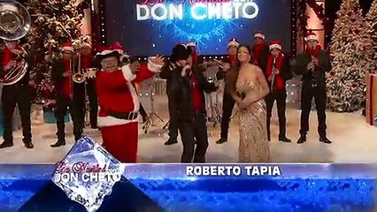 Todos Cantan Para Empezar La Noche Navideña Con Don Cheto!