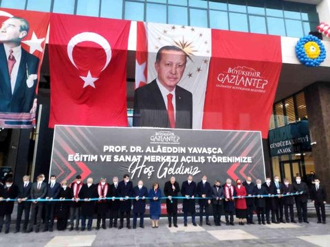 Cumhurbaşkanı Erdoğan, Prof. Dr. Alaeddin Yavaşca Kurs Merkezi'nin açılışını yaptı