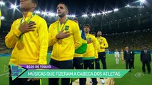 Atletas de Tóquio falaram um pouco de como a música ajuda no esporte e na concentração.