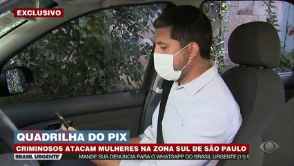 Criminosos atacam mulheres na zona sul de São Paulo.