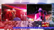 Una persona lesionada de gravedad en una colisión entre automóvil y motocicleta en Gracias, Lempira