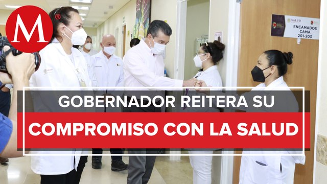 Rutilio Escandón encabeza apertura de medicina interna de Hospital