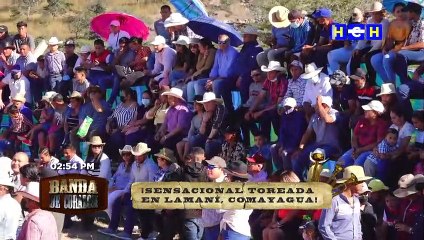 ¡Hasta la guaya! Sensacional tarde de toreada en Lamaní, Comayagua