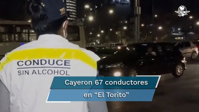 Llevan a “El Torito” a 67 conductores por manejar borrachos en Navidad