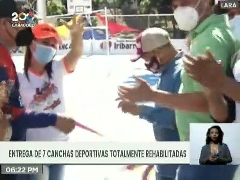 Entérate | 7 canchas deportivas fueron rehabilitadas en el estado Lara