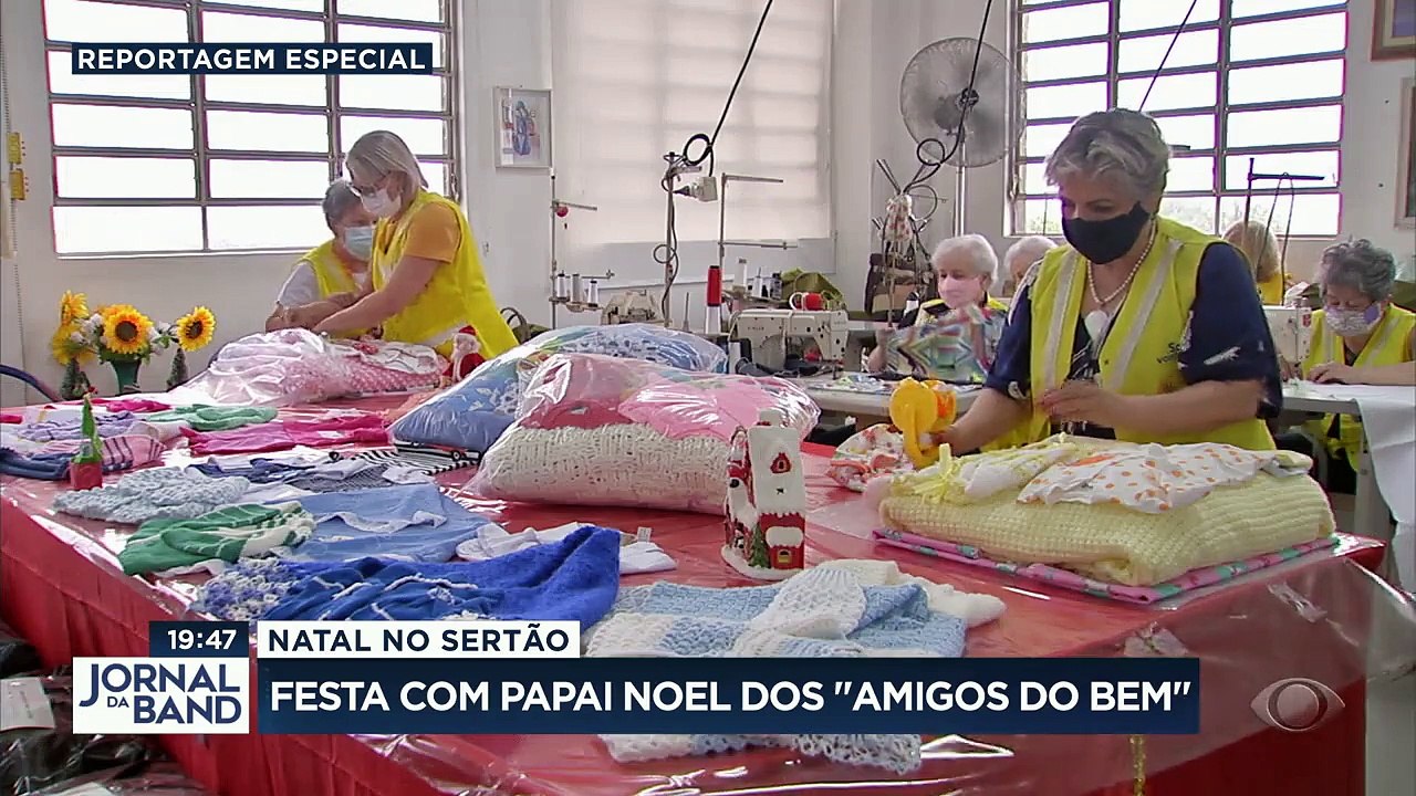 Dez mil voluntários dedicam tempo e trabalho para ajudar a população mais pobre do Nordeste. Hoje, você vai conhecer quem são os "Amigos do Bem".