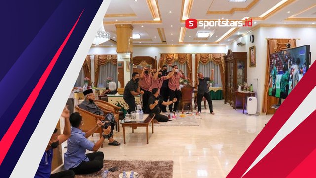 RI 2 Sumringah Shin Tae-yong Bawa Timnas Melaju ke Final Piala AFF 2020