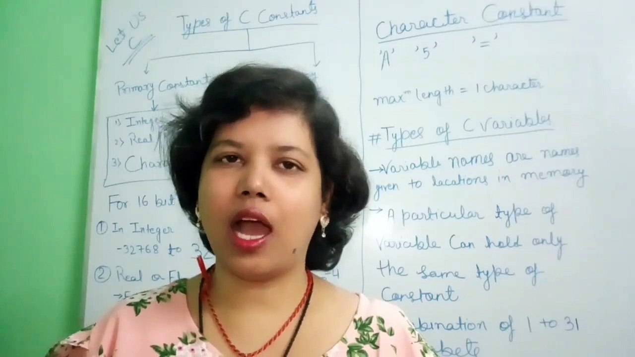 constants and variable in c | LET US C, CHAPTER 1 PART2