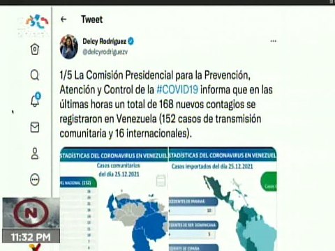 COVID-19 | Venezuela registró 152 casos comunitarios, 16 importados y 431.741 pacientes recuperados