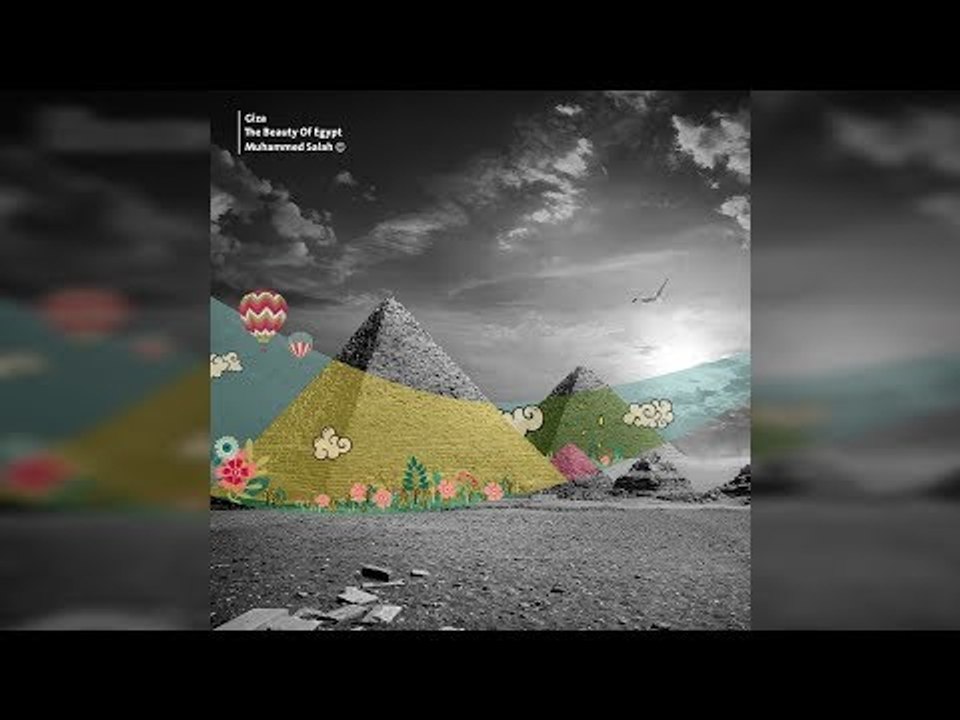 رسام مصري يروج للسياحة بطريقة مبتكرة