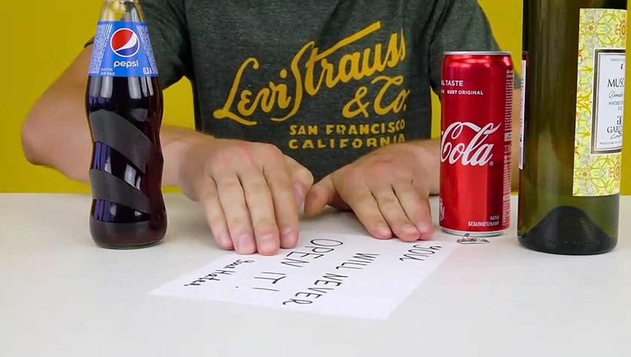 3 Amazing Ways to Open a Bottle