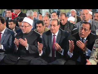المفتي ووزير الاوقاف يفتتحان المسجد الكبير بالدقهلية